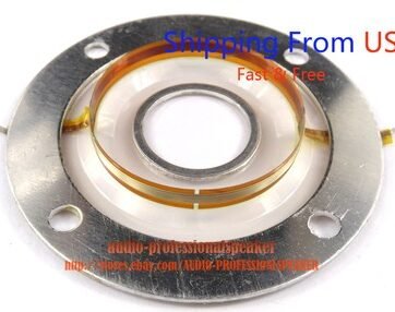2pcs 38mm Diaphragm for JBL2408H 2406 2407 2408-1 BMS4538 8 ohm Voice coil US