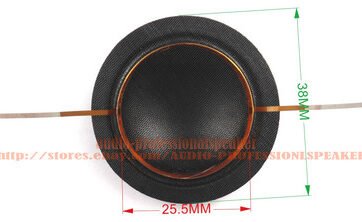 Replacement Diaphragm 25.5mm (1") Silk Voice coil