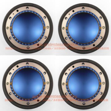 4pieces New 76.2mm EV 16 ohm Diaphragm DH1 DH1A DH2012-16 N/DYM1-16 Al Ribbon