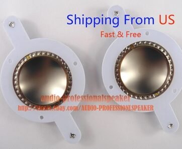 2PCS Replacemen​t Diaphragm for JBL 2418, 2418H, 2418H-1 G2 10-918, From US