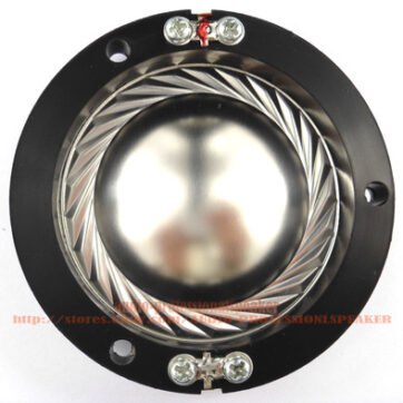 4PCS Aluminum Diaphragm Fit For Altec Lansing Speaker 604 802 804 8 Ohm