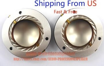 2pcs Diaphragm Samson / Hartke Driver HG00336 / CD34TI 8 ohm 34.4mm US