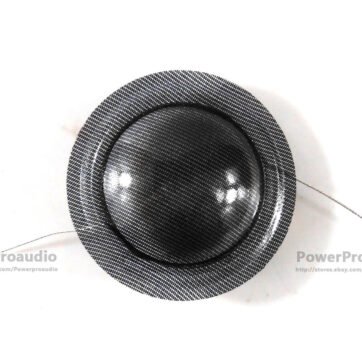 2 pcs  20.43mm Transparent silk diaphragm Tweeters speaker voice coil