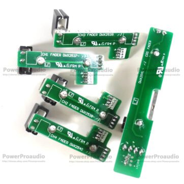 5PCS FADER +5PCS KNOB FOR PIONEER DJM 800 DWX2537 2538 2539 2540 2541