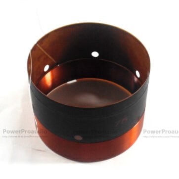 4pcs 75MM Audio Bass Speaker Voice Coil Subwoofer Woofer Sound 2 Layers  in/out