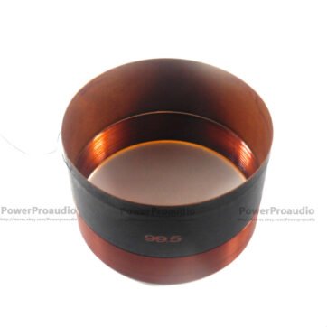 2pcs  99.5mm 4" 8 ohm in /out  voice coil for RCF LF18S801 woofer bass  speaker