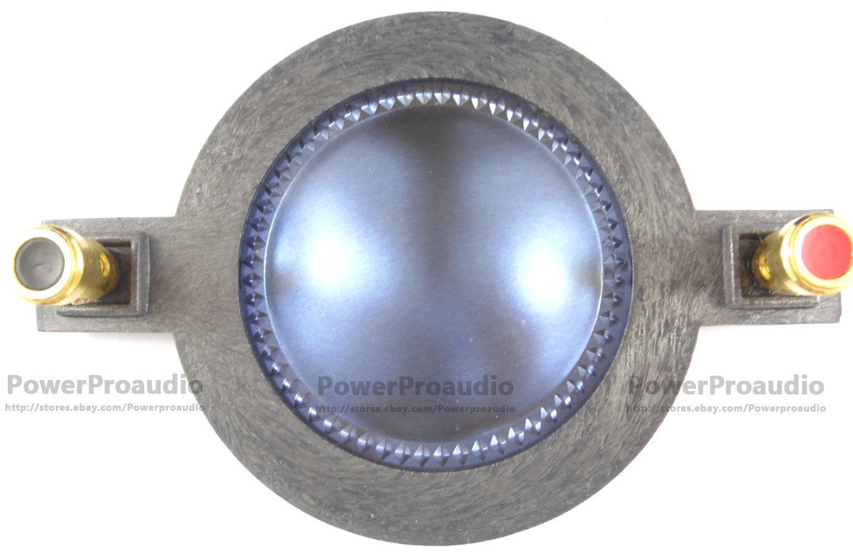 2 x 44.4MM Voice Coil Blue Film 44 Core Horn Tweeter Driver Diaphragm - 图片 2