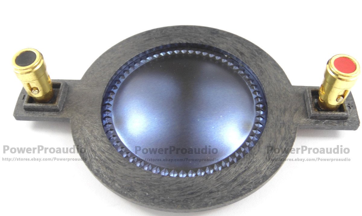 2 x 44.4MM Voice Coil Blue Film 44 Core Horn Tweeter Driver Diaphragm - 图片 3