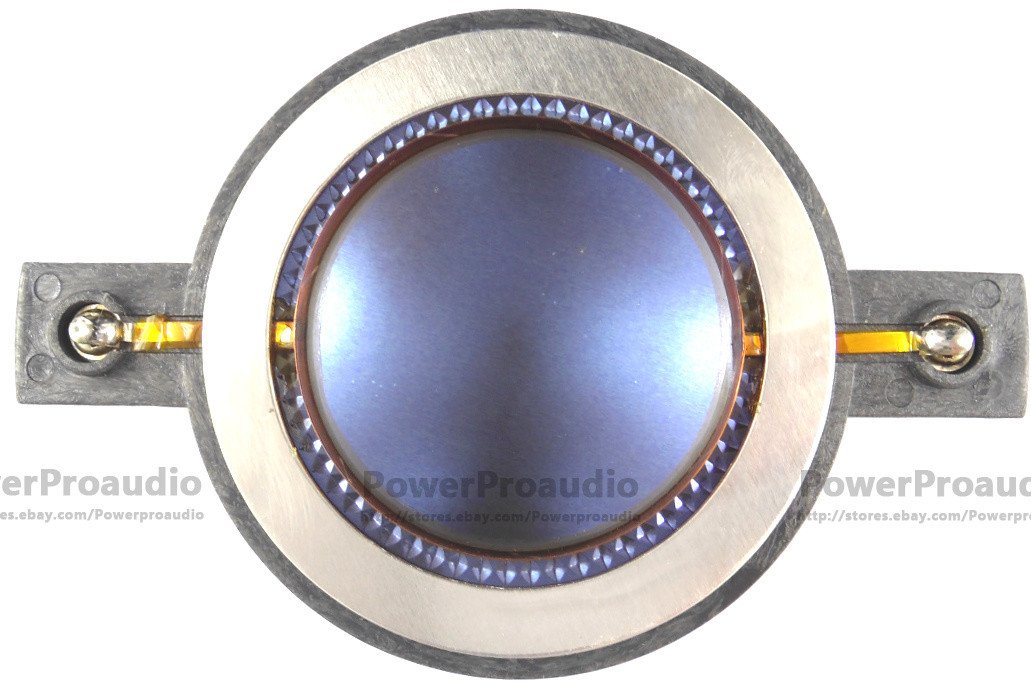 2 x 44.4MM Voice Coil Blue Film 44 Core Horn Tweeter Driver Diaphragm - 图片 4
