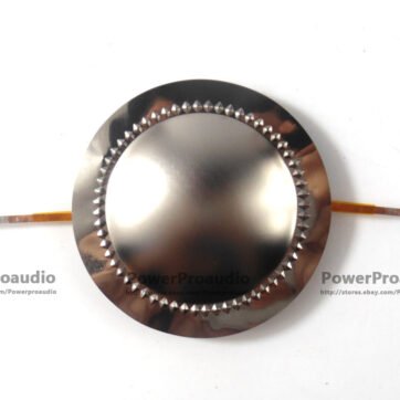 2x 1 3/4 in 4.4mm Aluminium flat Wire Dome Diaphragm Tweeter Voice Coil