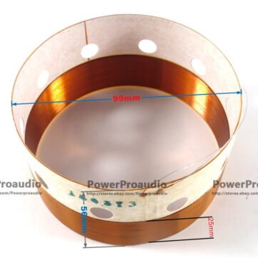 voice coil for QSC KW181 ,Cerwin Vega FH18D, B&C 18PS1008 Voice Coil 8 ohm