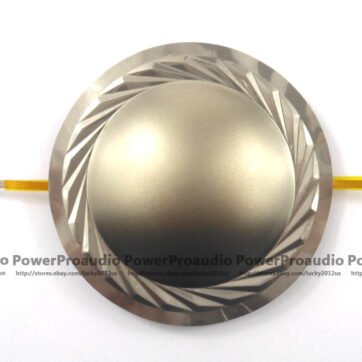 10 pcs /lot 37.5mm High quality Titanium  diaphragm 8 ohm  tweeter  voice coil