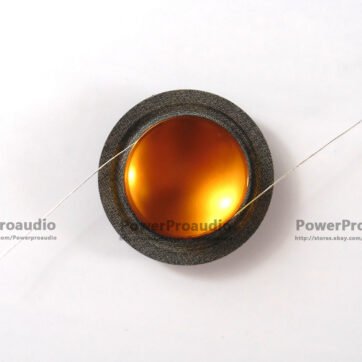 1PC  25.4mm Voice Coil Tweeter Speaker Imported Gold Aluminum Diaphragm