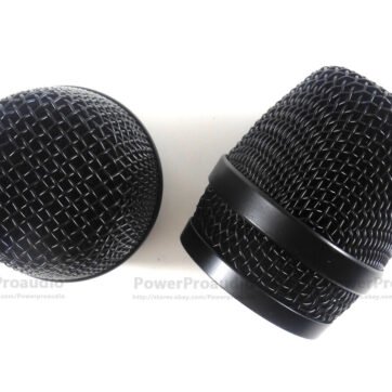 2x Head Mesh Microphone Grille For wired microphone e835s