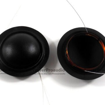 10 pcs 28mm diaphragm dome Tweeters speaker voice coil black silk