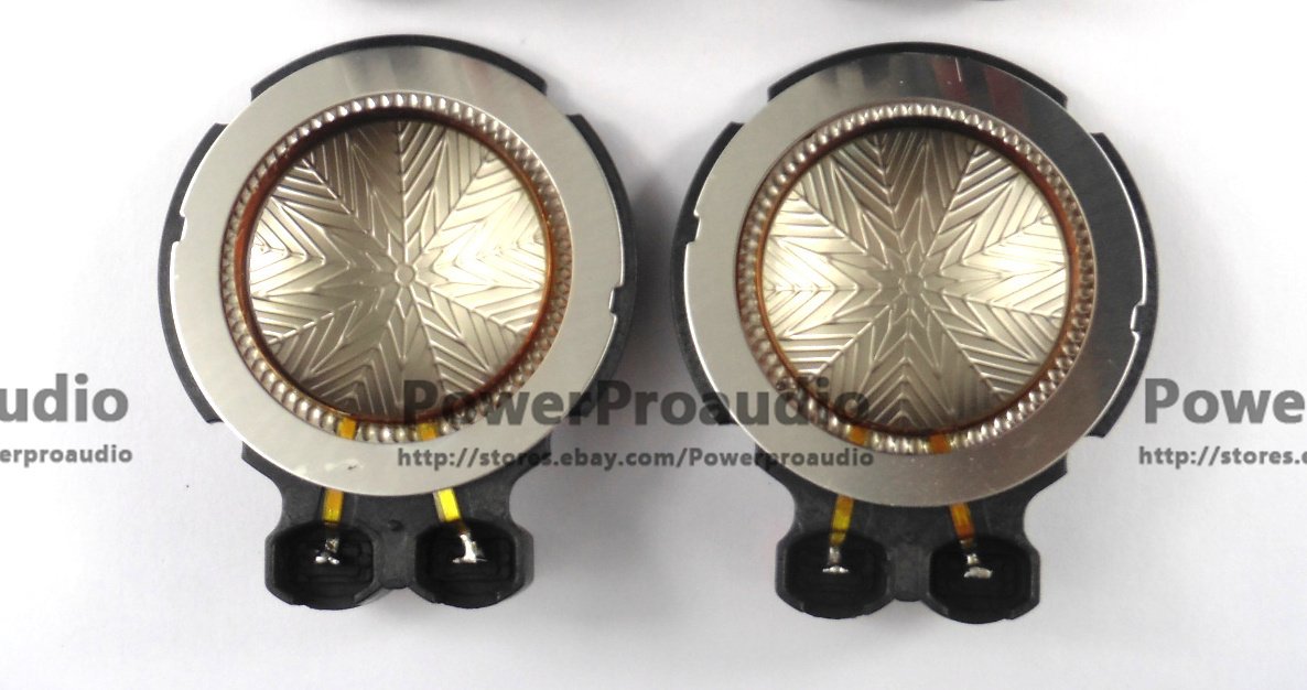 2pcs Replace 44.4 mm diaphragm for Selenium D210Ti RPD210TI tweeters 8Ohm