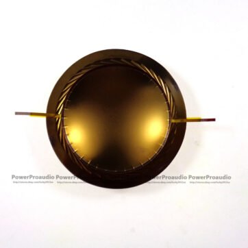 74.5mm Gold Color Dome diaphragm Replace Voice coil Repair Kit 8 ohm