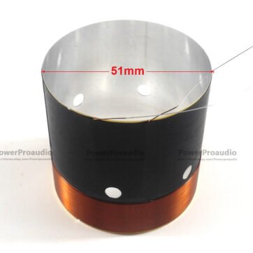 2 x Speaker Subwoofer Audio Voice Coil 51.0mm Speakers Repair  Accessories DIY