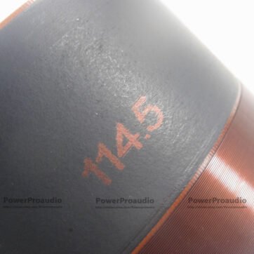 114.5mm 8ohms 2F horn voice coil woofer bass speaker Fiber Glass  In/Out