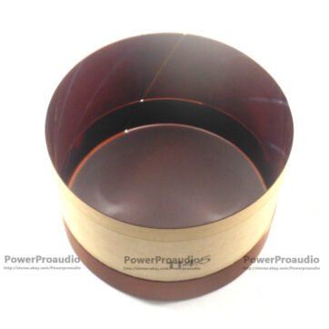 2PCS  114.5mm 8ohms 2F horn voice coil woofer bass speaker KSV Bobbin