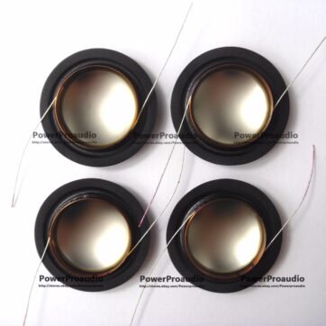 4pcs Titanium Dome Tweeter Diaphragms for Paradigm ADP 370 V2 1" VCL 8 ohm
