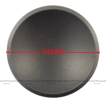 2pcs 54mm PP PLASTIC SUBWOOFER / BASS SPEAKER DUST CAP