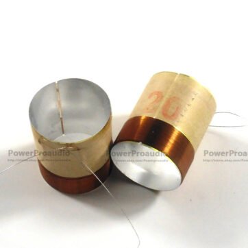 2 pcs replacement Voice Coil  20.4mm woofer loudspeaker 8 Ohm