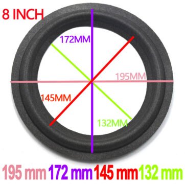 1pcs 8" INCH Speaker Foam Repair Suspension Surround  Full Range Woofer