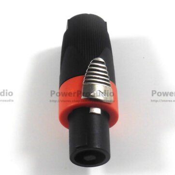 4pcs/lot 4-core speaker plug Speakon connector for Neutrik NL4FC Orange Color