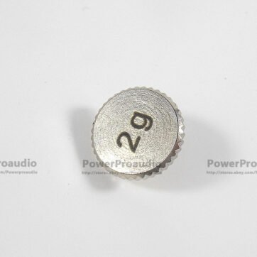 2pcs 2g Silver Shell weight For headshell SL1200 SL1210 MK 2 3 5 M5G