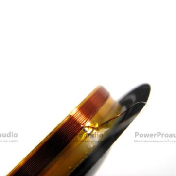 10PCS  4Ohm Voice coil 26mm  silk+ Titanium diaphragm dome KSV Coil same side