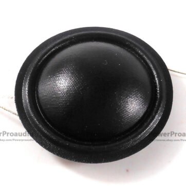 2 pcs 20.4 mm Black Silk diaphragm Loudspeaker Tweeters voice coil 8 ohm