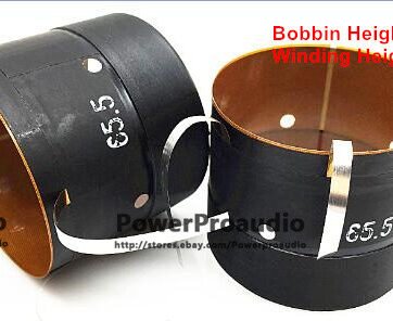 2 pcs High Quality  replacement  Voice Coil  65.5mm woofer loudspeaker 8 Ohm