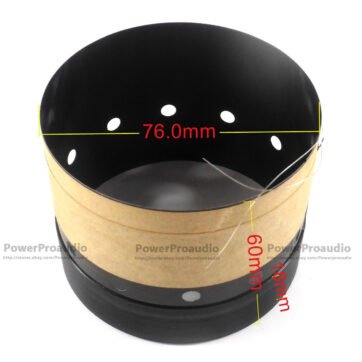 76mm mm BASV woofer / loudspeaker / speaker voice coil 8ohms with Air holes