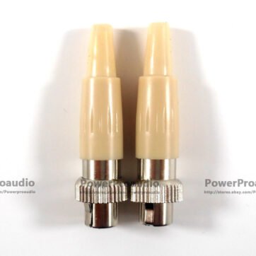 5 pcs XLR 4 Pin Male Plug MIC Microphone Audio  Connector for Mipro