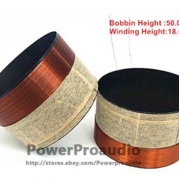 2 pcs replacement  Voice Coil 80mm woofer loudspeaker 8 Ohm