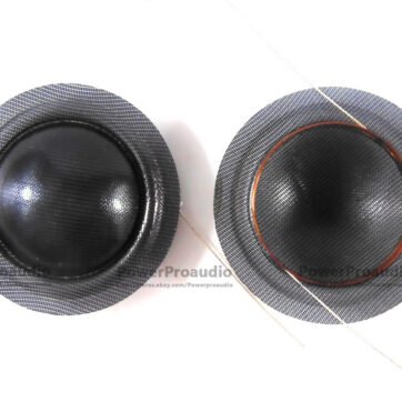2 pcs/lot 19.4mm Transparent Silk diaphragm Tweeters voice coil Repair Kit 8 ohm