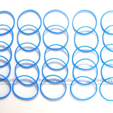 100 PCS Rubber Blue Ring Fit for Shure,Beta57/Beta57A Microphone Grilles