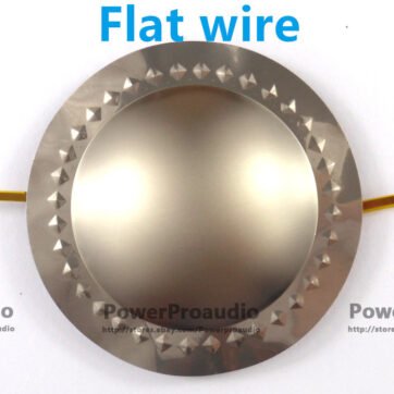 44.4mm 44.5mm core titanium  speaker coil loudspeaker repair accessories 6pcs