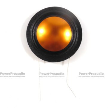 2pcs 26mm 25.9mm  gold color titanium with silk horn  4 ohm Tweeters voice coil