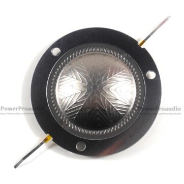 2PCS  44.5mm Flat wire Titanium 44Core CCAR TREBLE Voice Coil 44.4mm Diaphragm