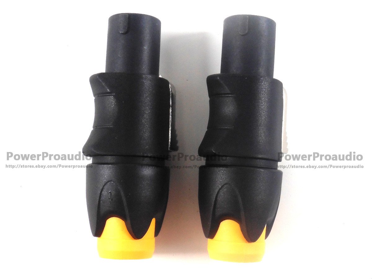 10pcs Speakon Connector Adapter 4 Pole Locking Cable for NL4FC 4-Pole Socket