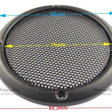 20pcs 3 INCH SUBWOOFER SPEAKER COVERS WAFFLE MESH GRILLS GRILLES PROTECT GUARD
