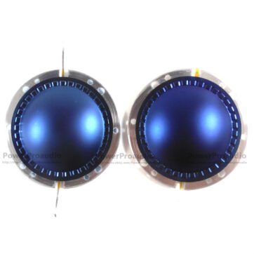 4 x Diaphragm Kit  for P Audio SD-75BF SD75BN Driver VC 76mm 8ohm Blue Titanium