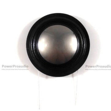 2PCS  25.4mm 25.5mm (1") silk+ Titanium Dome Tweeters ASV voice coil Round Wire