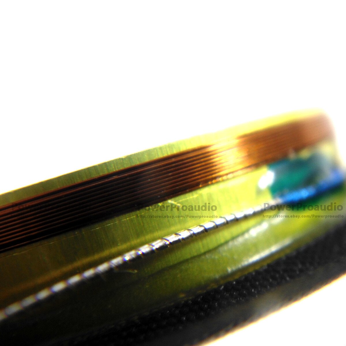 10PCS 25.5mm (1") silk+ Titanium Tweeters ASV voice coil Round Wire same way - 图片 8