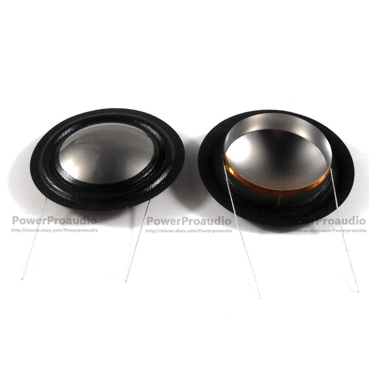 10PCS 25.5mm (1") silk+ Titanium Tweeters ASV voice coil Round Wire same way