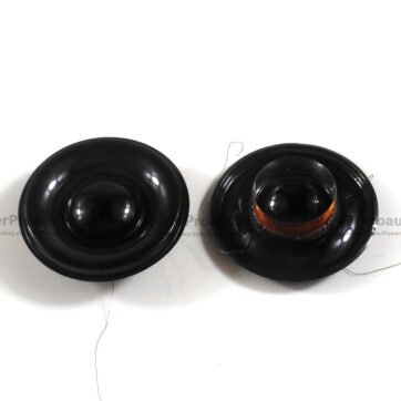 2pcs 13.28mm Tweeter Diaphragm Dome Tweeters Voice Coil for JBL Control black