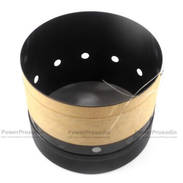 8 pcs of 76mm 3' inch black aluminous bass loudspeaker woofer speaker voice coil