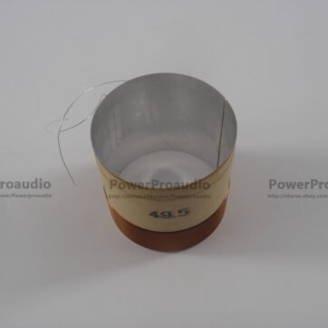 2pcs 49.5mm 8ohm ASV Speaker Bass Voice Coil Subwoofer Woofer Sound Drive Repair